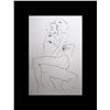Image 1 : Egon Schiele Erotic Sketch Lithograph