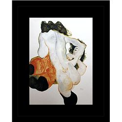 Egon Schiele Erotic Sketch Lithograph