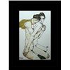 Image 1 : Egon Schiele Erotic Sketch Lithograph