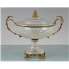 Image 1 : ITALIAN CRYSTAL LIDDED BOWL