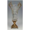 Image 1 : ITALIAN HAND CUT CRYSTAL VASE