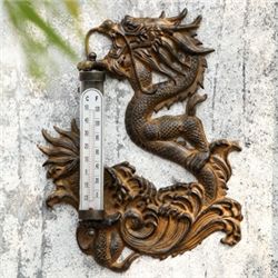 DRAGON WALL MOUNT THERMOMETER