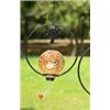 Image 1 : AMBER GLASS HUMMINGBIRD FEEDER