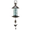 Image 1 : BLUE MOSAIC GLASS BIRDFEEDER