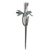 Image 1 : ORCHID & DRAGONFLY RAIN GAUGE