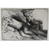 Image 1 : Rembrandt JUPITER & ANTIOPE Large Plate Etching