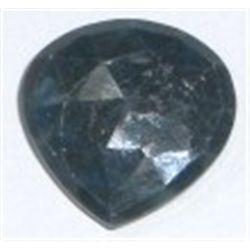 23.75 CARAT *HUGE* BLUE SAPPHIRE *BEUATIFUL HEART SHAPE CUT/FACETED & POLISHED PRECIOUS GEMSTONE*!!