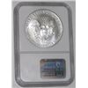 Image 2 : 2002 CERTIFIED 1oz SILVER EAGLE *CERTIFIED BY NGC MS-69*!! SILVER EAGLE CAME OUT OF SAFE!!