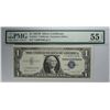 Image 2 : 1957 $1.00 SILVER CERTIFICATE "SPLIT DOWN CENTER" & 1957 B $1.00 SILVER
