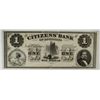 18-- $1 CITIZENS BANK OF LOUISIANA NOTE