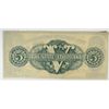 Image 2 : 1862 $5 STATE OF LOUISIANA NOTE