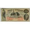 1862 $20 STATE OF LOUISIANA NOTE
