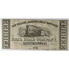1861 $3 LOUISIANA RAIL ROAD NOTE
