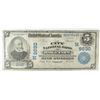 Image 1 : 1902 $5 NATIONAL RIDGE FARM, IL #8630 VG