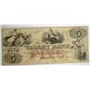 Image 1 : 1855 $5 VALLEY BANK OF MARYLAND NOTE