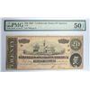 Image 1 : 1864 $20 CONFEDERATE STATES OF AMERICA NOTE PMG 50