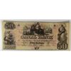 Image 1 : 18-- $50 CANAL BANK NOTE