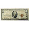 Image 1 : 1929  $10  National currency  FNB  FOREST OH RARE  VF