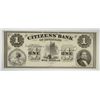 Image 1 : 18-- $1 CITIZENS BANK OF LOUISIANA NOTE