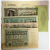 1922 GERMANY 50,000 MARKS, 1923 100 MILLION MARKS, 1920 50 MARKS, 1923 MARKS