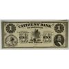 Image 1 : 18-- $1 CITIZENS BANK OF LOUISIANA NOTE