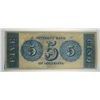 Image 2 : 18-- $5 CITIZENS BANK OF LOUISIANA NOTE