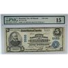 1902 $5 NATIONAL HONOLULU, HI PMG 15 #5550
