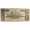 Image 1 : 1864 $20 CONFEDERATE STATES OF AMERICA NOTE