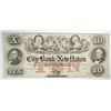 Image 1 : 18-- $10 CITY BANK OF NEW HABEN NOTE