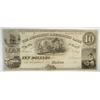 Image 1 : 18-- $10 MERCHANTS $ MECHANICS BANK NOTE