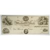 Image 1 : 18-- $50 MECHANICS BANK NOTE