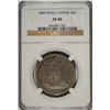 1840 SEATED LIBERTY HALF DOLLAR NGC XF 40