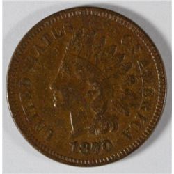 1870 INDIAN HEAD CENT, FINE