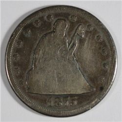 1875-CC 20 CENT VG