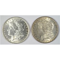 1883O-1886  Morgan $     MS63    est $110-$120