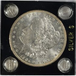 1904  Morgan $  NICE TONING  MS62  est $120-$135