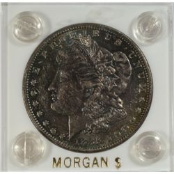 1885O Morgan $     MS63 GREAT TONING  est $60-$65