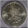 Image 2 : 1896 MORGAN SILVER DOLLAR, PCGS MS-63,  IN OLD GREEN HOLDER