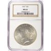 Image 1 : 1927 PEACE DOLLAR NGC MS63 NICE