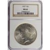 Image 5 : 1927 PEACE DOLLAR NGC MS63 NICE