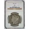 Image 1 : 1893 MORGAN DOLLAR NGC G-VG 6