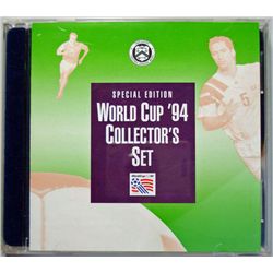 1994 WORLD CUP COLLECTORS SET 2 PIECE  PROOF COMMEMORATIVE SET