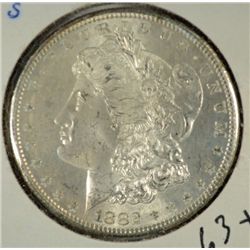 1882 S MORGAN DOLLAR CH BU++