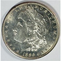 1886-S MORGAN DOLLAR BU PL NICE