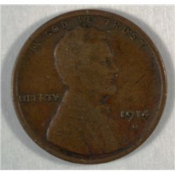 1914 D LINCOLN CENT FINE