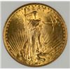 Image 2 : 1924 $20.00 ST. GAUDENS GOLD, NGC, MS-63