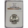 Image 1 : 1946-S WASHINGTON QUARTER, NGC MS-65 GEM