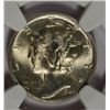 Image 2 : 1944-D MERCURY DIME, NGC MS-65 GEM