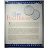 Image 2 : BEAUTIFUL SET OF PEACE SILVER DOLLARS: