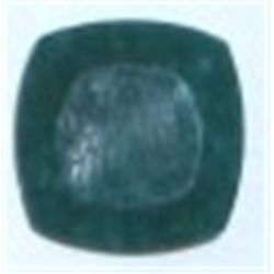 5.50 CARAT EMERALD SQUARE CUT/FACETED & POLISHED GEMSTONE!! GEMSTONE CAME OUT OF SAFE BOX!!